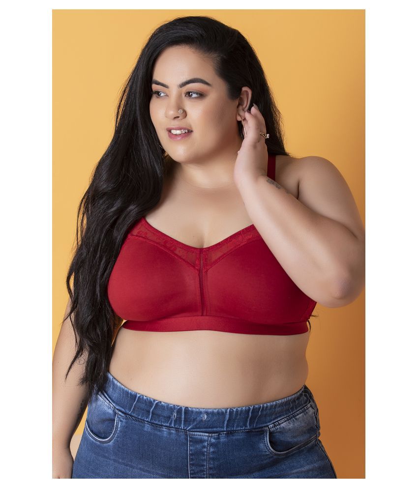     			Clovia Cotton T-Shirt Bra - Maroon Single