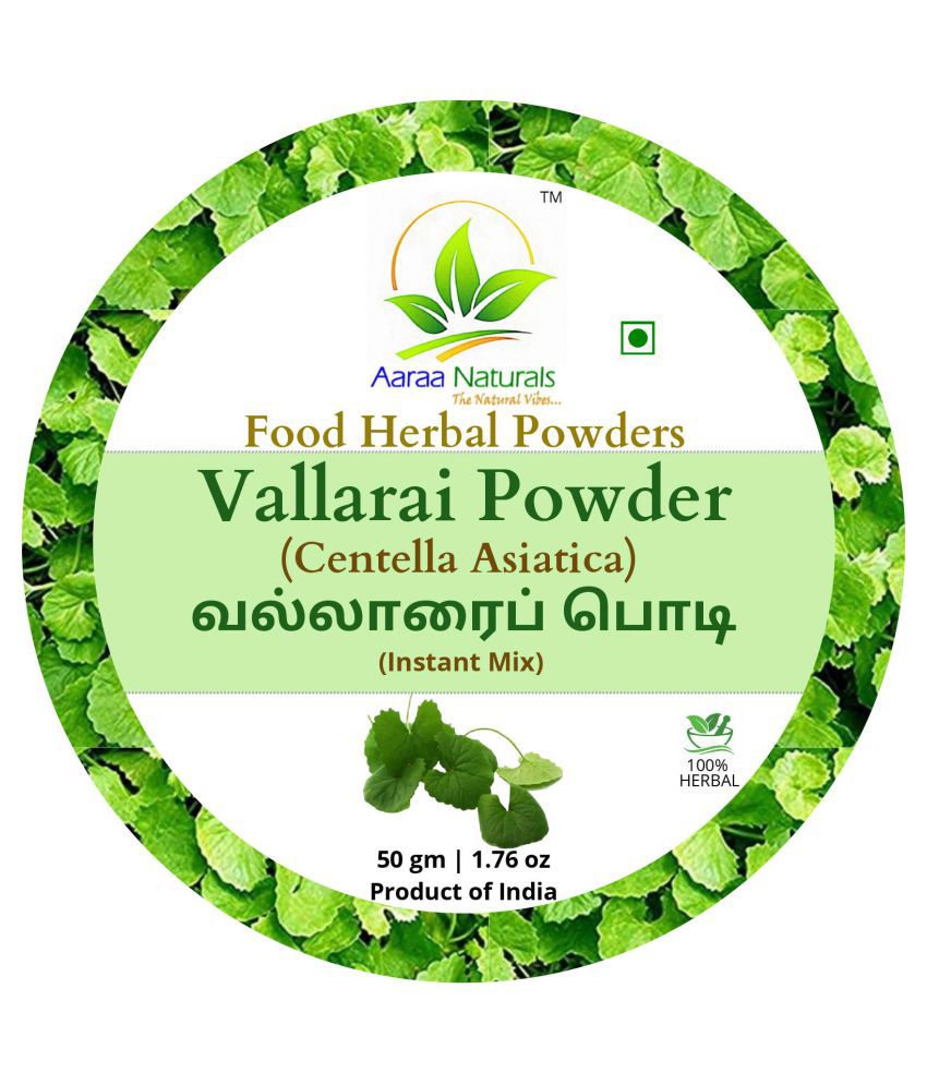     			Aaraa Vallarai Powder Instant Mix 50 gm Pack of 4