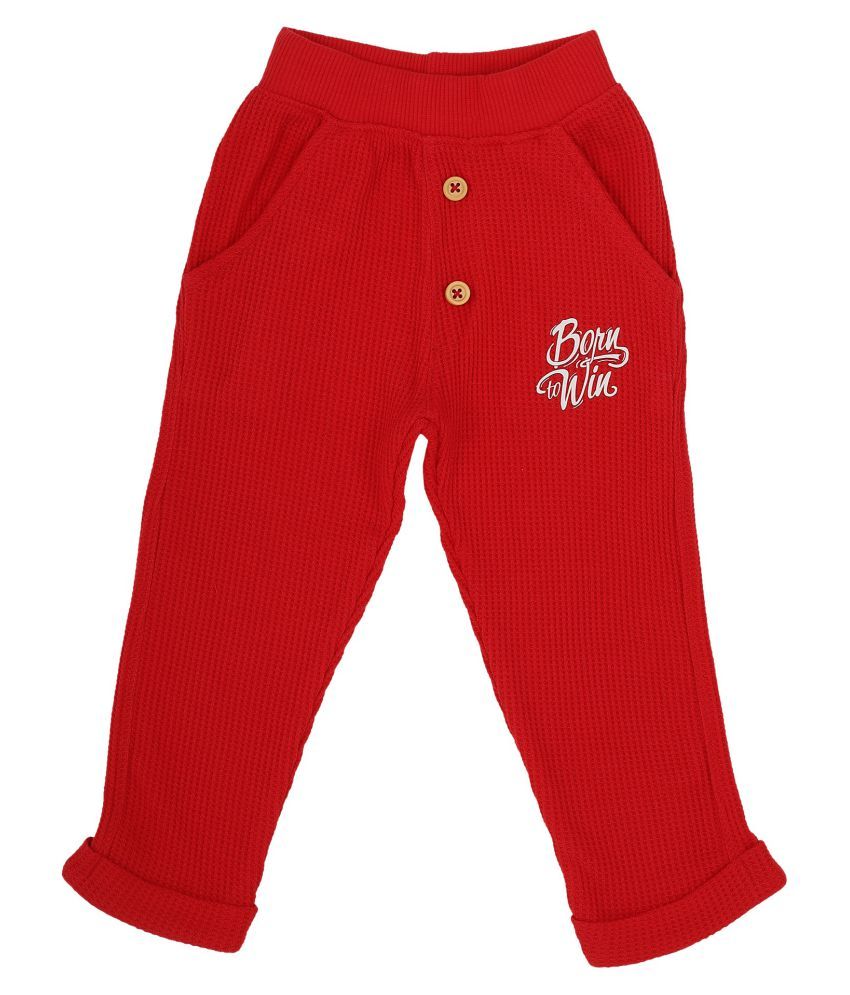     			Bodycare Infant Boys Trackpant Red Pack of 1