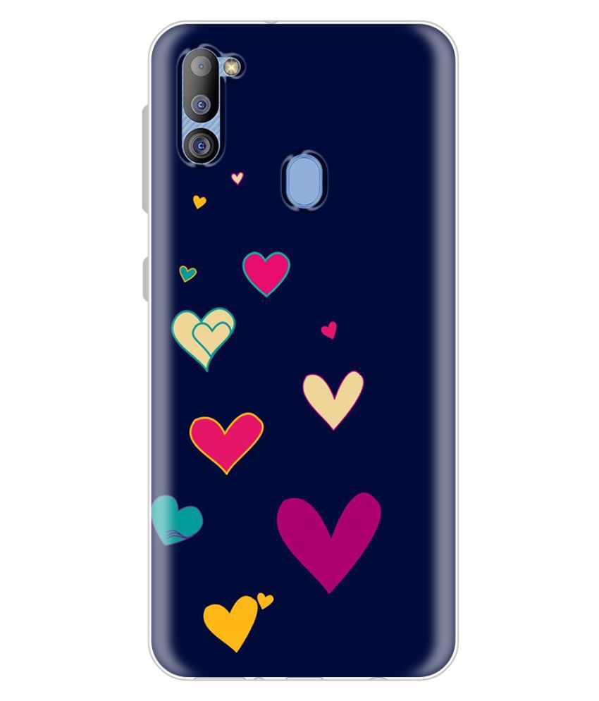     			NBOX Printed Cover For Samsung galaxy M21 2021 edition