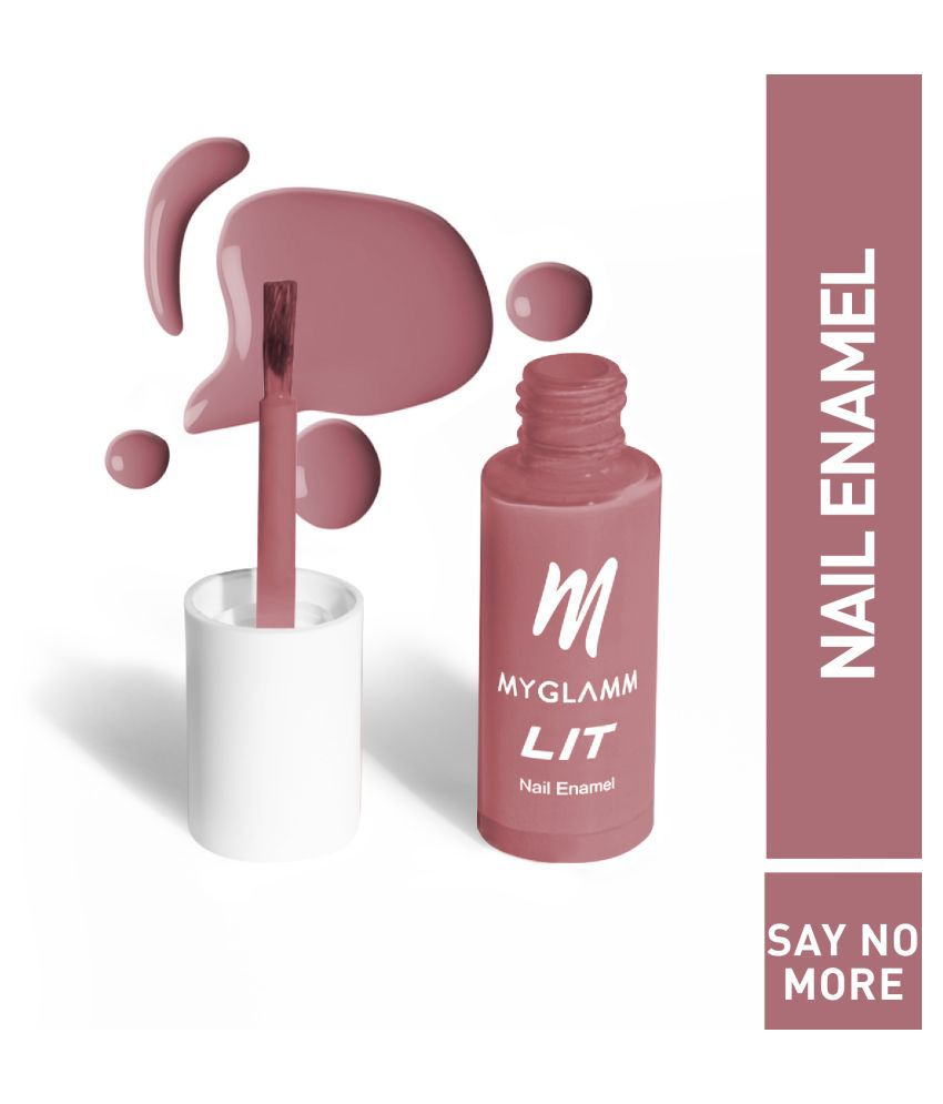     			MyGlamm LIT Nail Enamel-Say No More-7ml