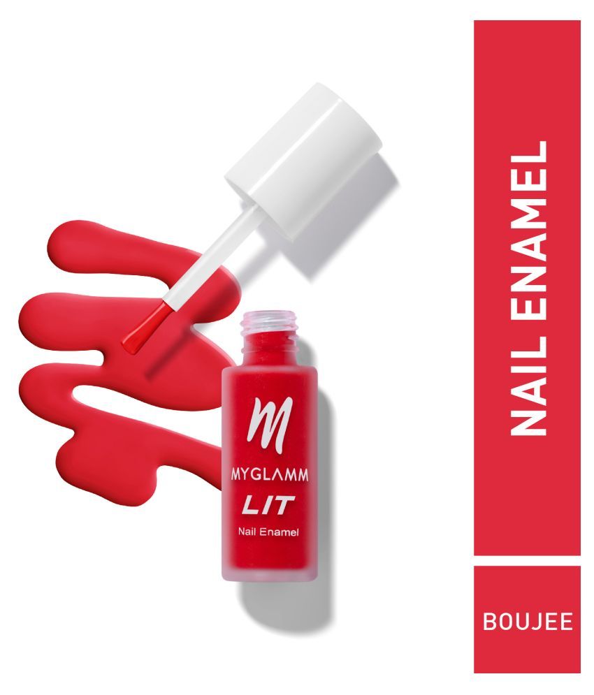     			MyGlamm LIT Matte Nail Enamel-Boujee-7ml