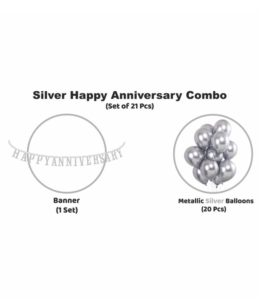 Happy Anniversary Decor Set Buy Happy Anniversary Decor Set Online at