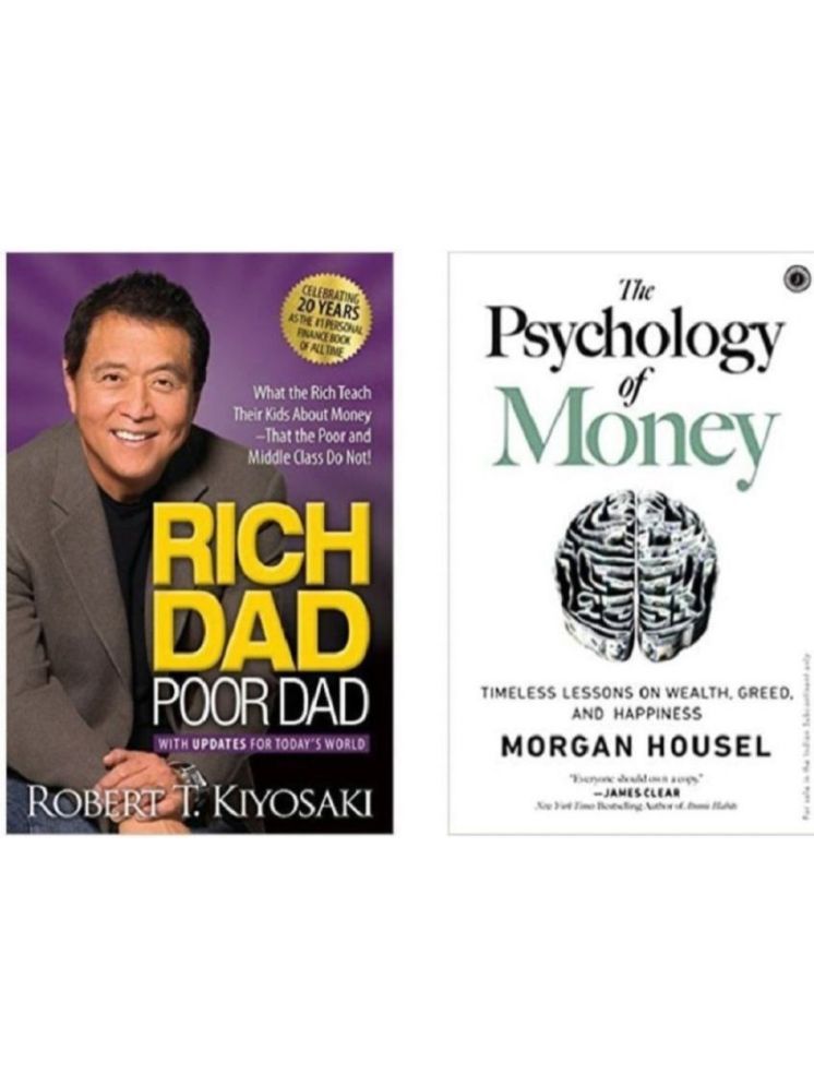     			Rich Dad Poor Dad + The Psychology of Money - Best Combo English