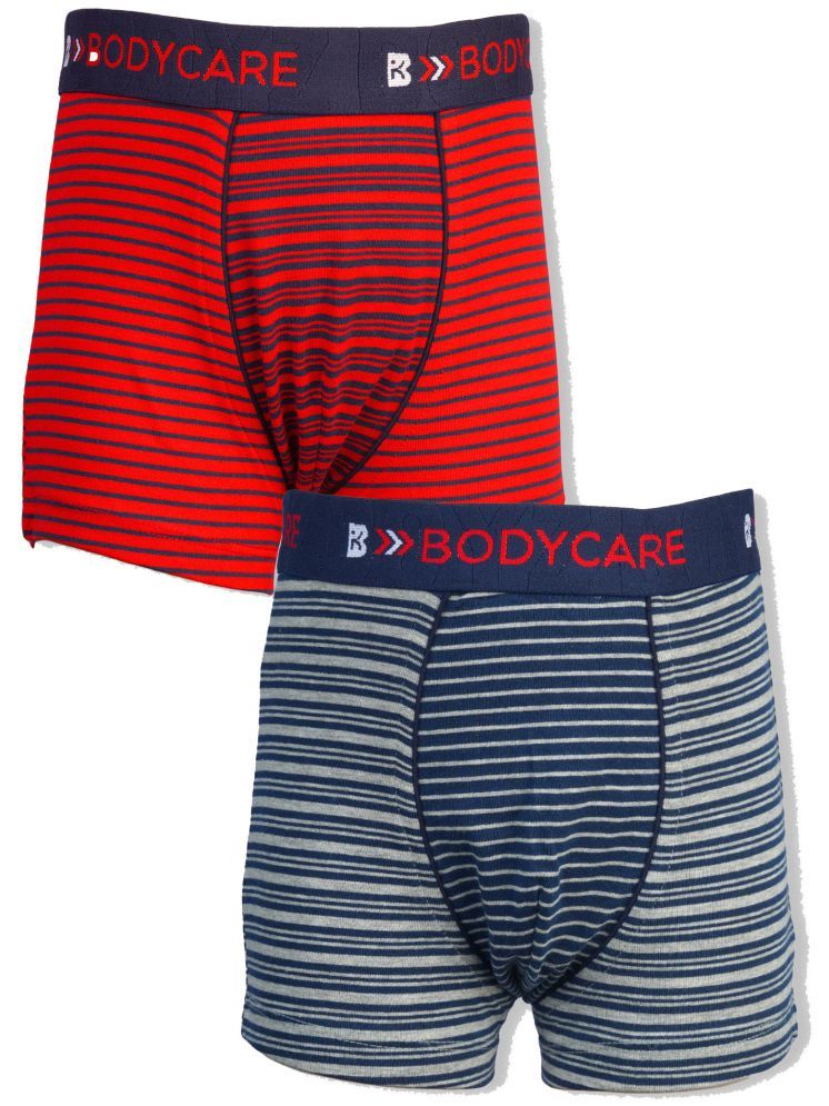     			Bodycare Pack of 2 Boys Cotton Blend Trunks ( Multicolor )