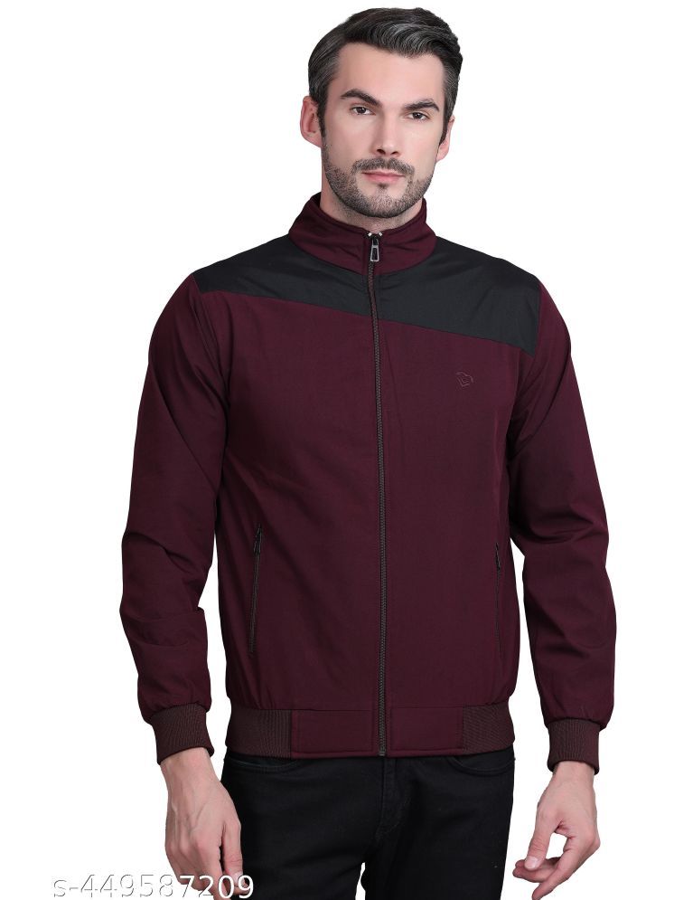     			LOVE LONDON Polyester Men's Windcheater Jacket - Wine ( Pack of 1 )