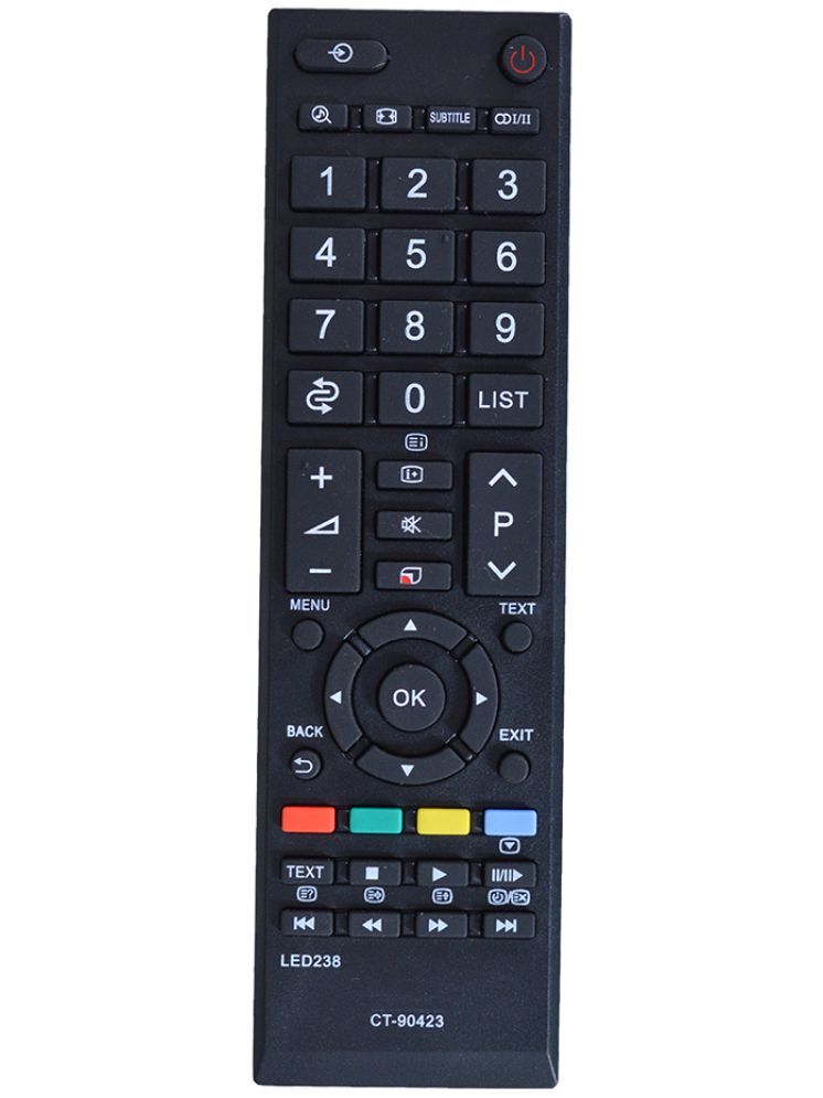     			RESORB LED 238 Smart TV LCD/LED Remote Compatible with Compatible Remote Control for Toshiba LED/LCD TV MODEL CT-90423, CT 90336, CT 90334