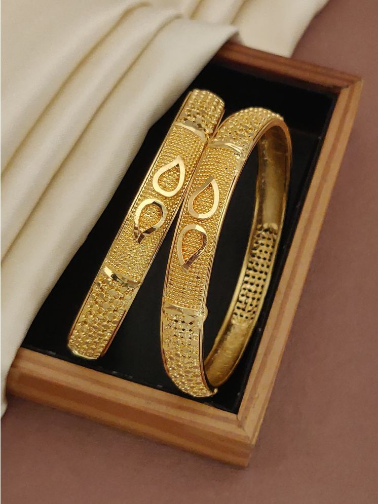     			Shivay Fashion Gold Bangle ( Pack of 1 )