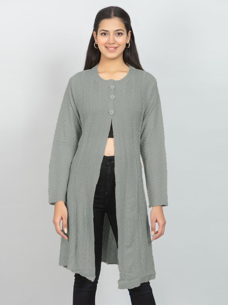     			woolkart Woollen Women's Shrugs - Grey ( )