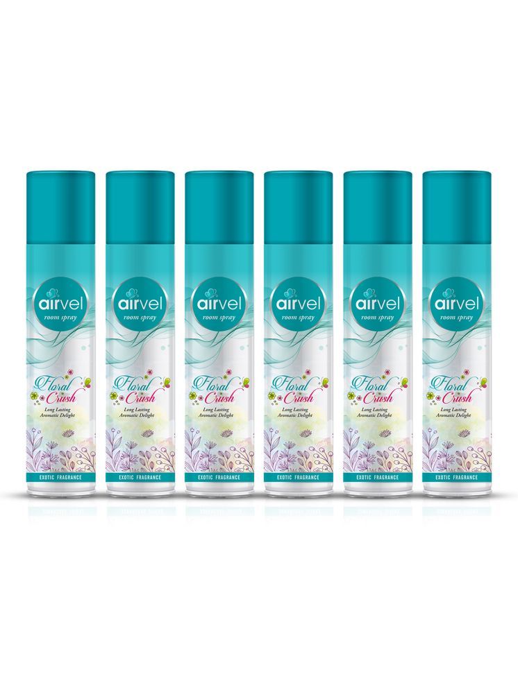     			AIRVEL Room Freshener Spray ( Pack of 6 )