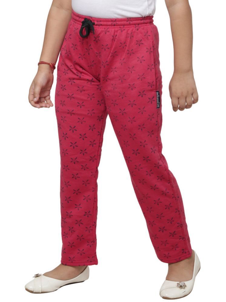     			IndiWeaves Pack of 1 Girls Fleece Trackpants ( Colors )