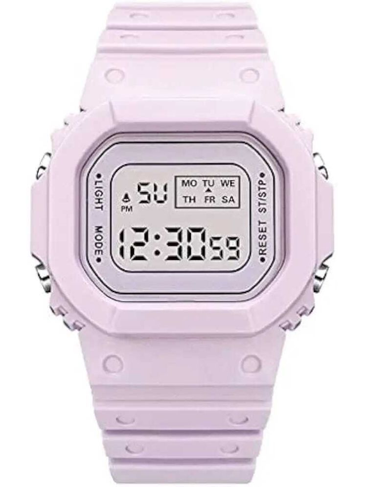     			PIRASO Purple Silicon Digital Men's Watch