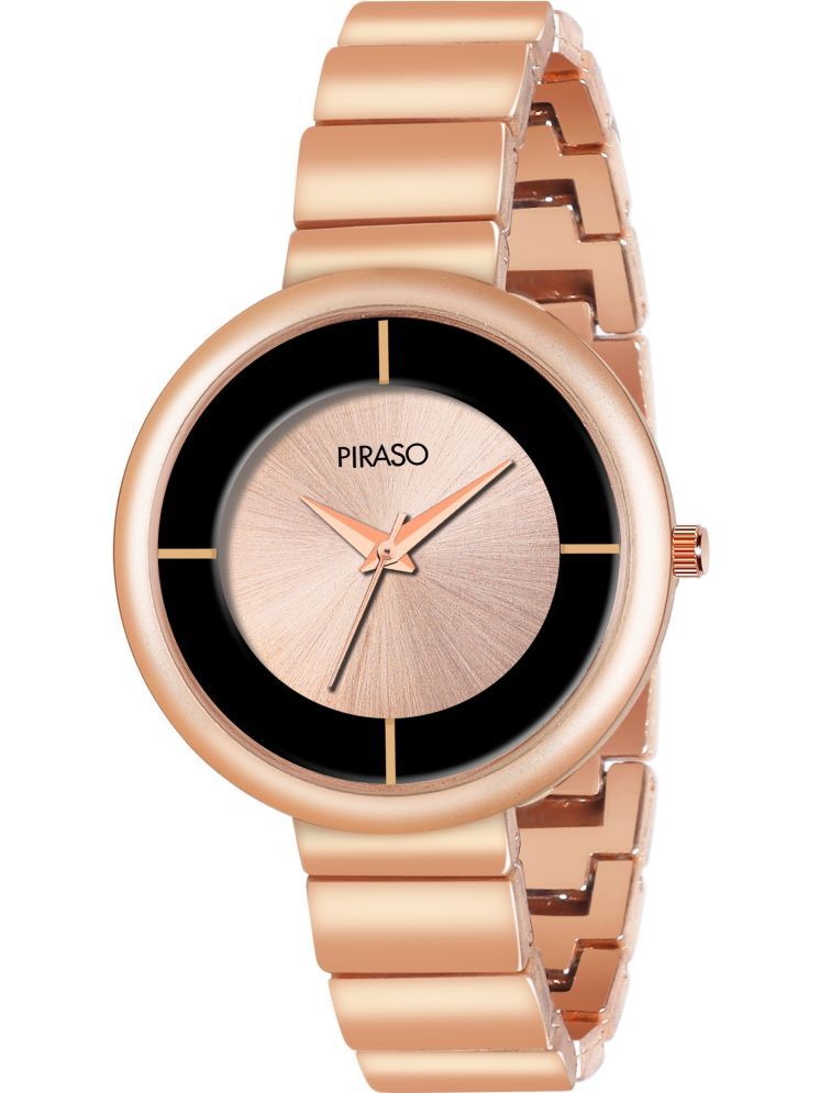     			PIRASO Rose Gold Ceramic Analog Men's Watch