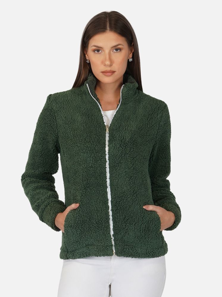     			Purys - Polyester Green Jackets