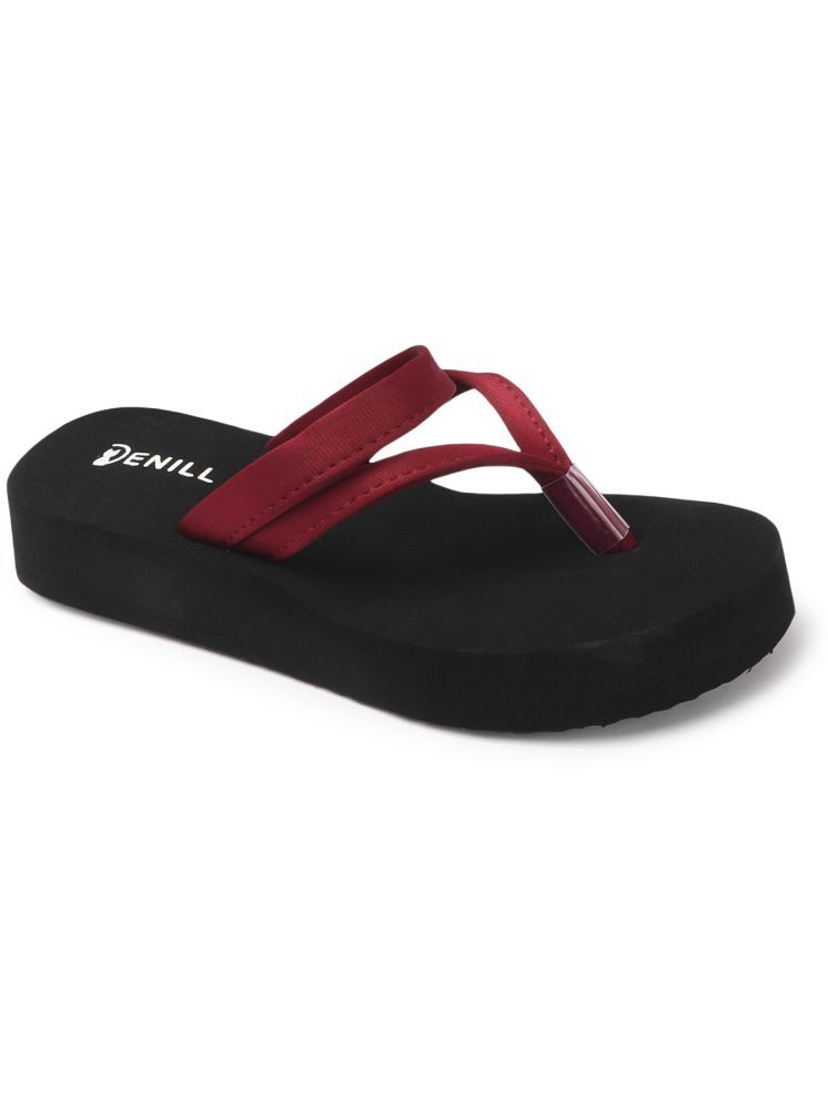     			Denill Maroon Women's Flats