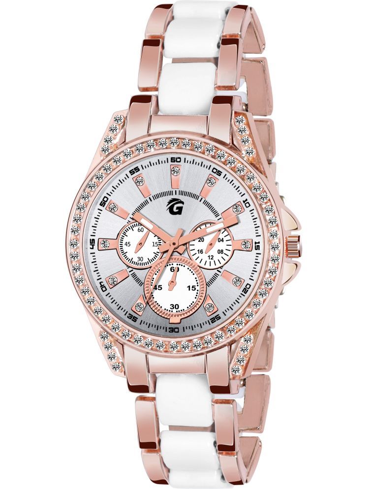     			PIRASO Rose Gold Ceramic Analog Men's Watch