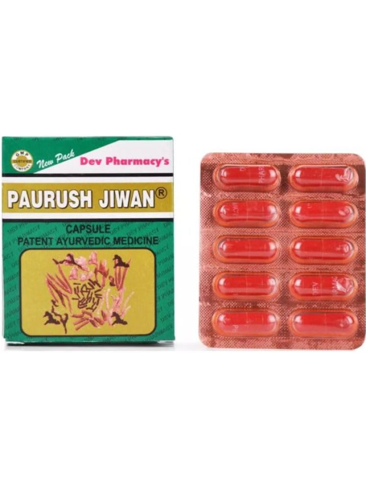     			Paurush Jeevan Ayurvedic Capsules (6 x 10=60 Caps)