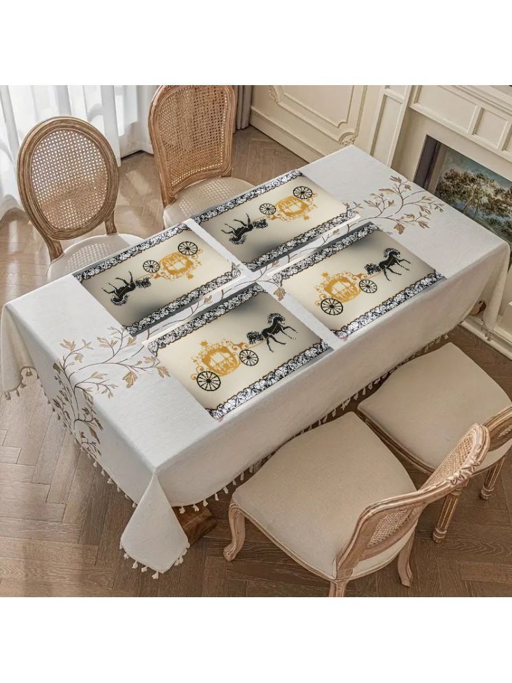     			Revexo PVC Solid Rectangle Table Mats ( 40 cm x 30 cm ) Pack of 1 - Multi