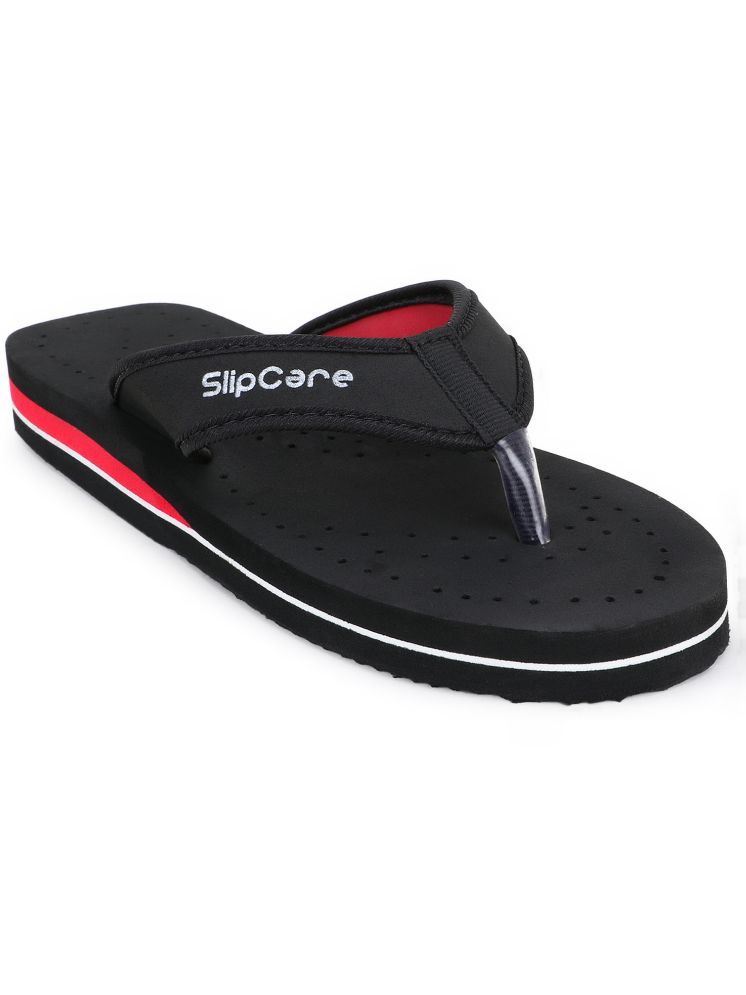     			SLIPCARE Red Women's Thong Flip Flop