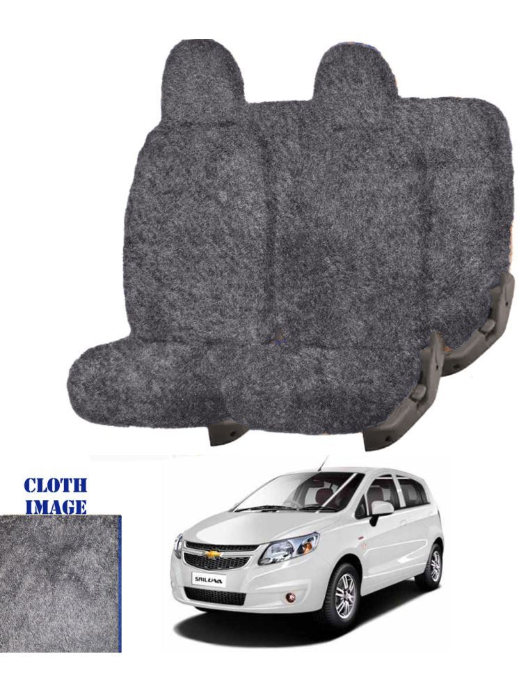     			Chevrolet Sail Hatchback Grey 5 Seater Car Seat Cover