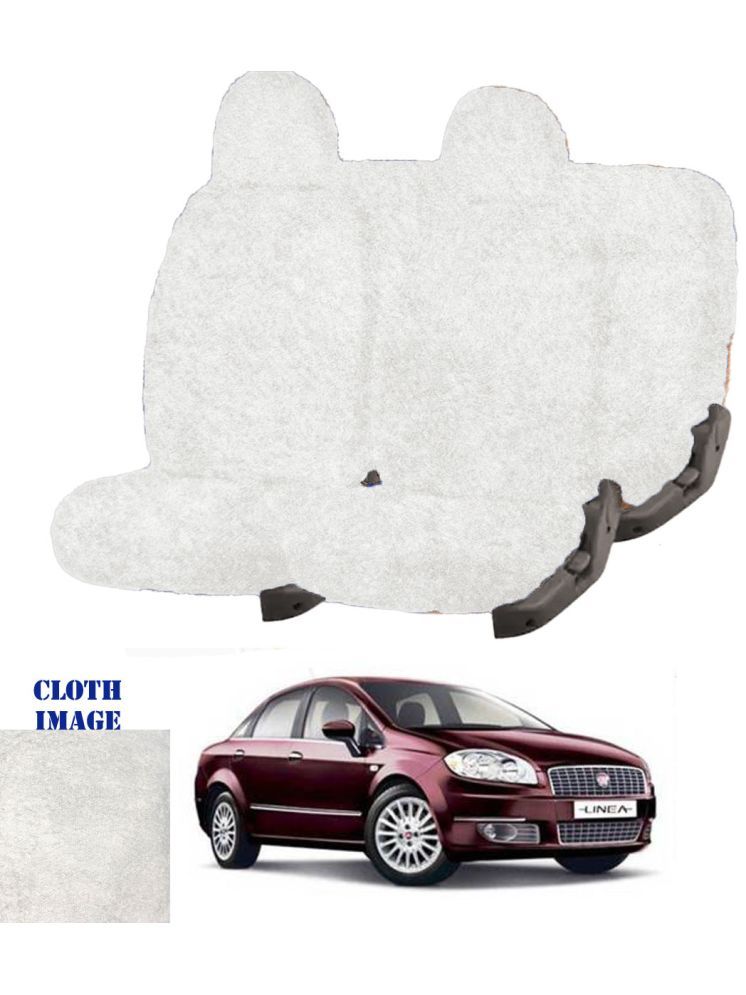     			Fiat Linea White 5 Seater Car Seat Cover