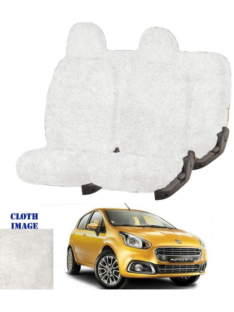     			Fiat Punto White 5 Seater Car Seat Cover