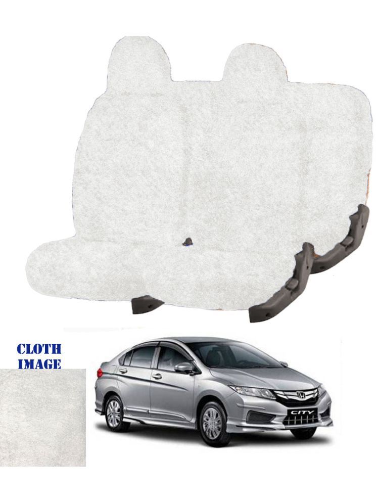     			Honda City White 5 Seater Car Seat Cover