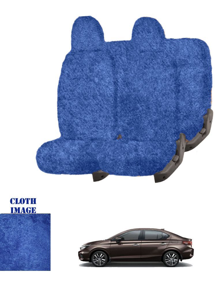     			Honda City ZX Blue 5 Seater Car Seat Cover