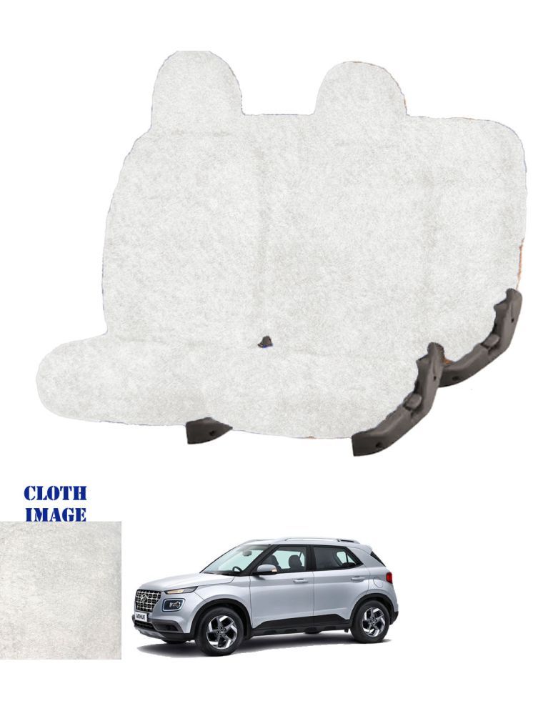     			Hyundai Venue White 5 Seater Car Seat Cover