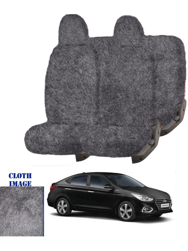     			Hyundai Verna Grey 5 Seater Car Seat Cover