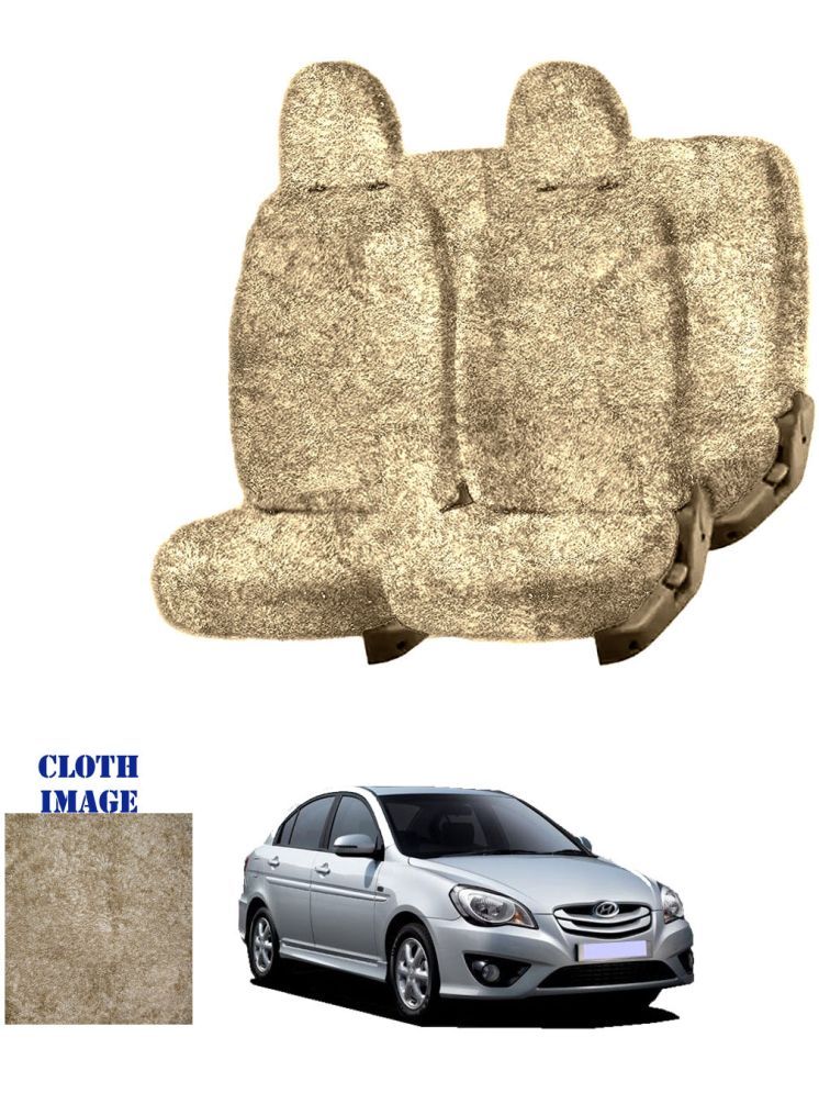     			Hyundai Verna Transform Beige 5 Seater Car Seat Cover