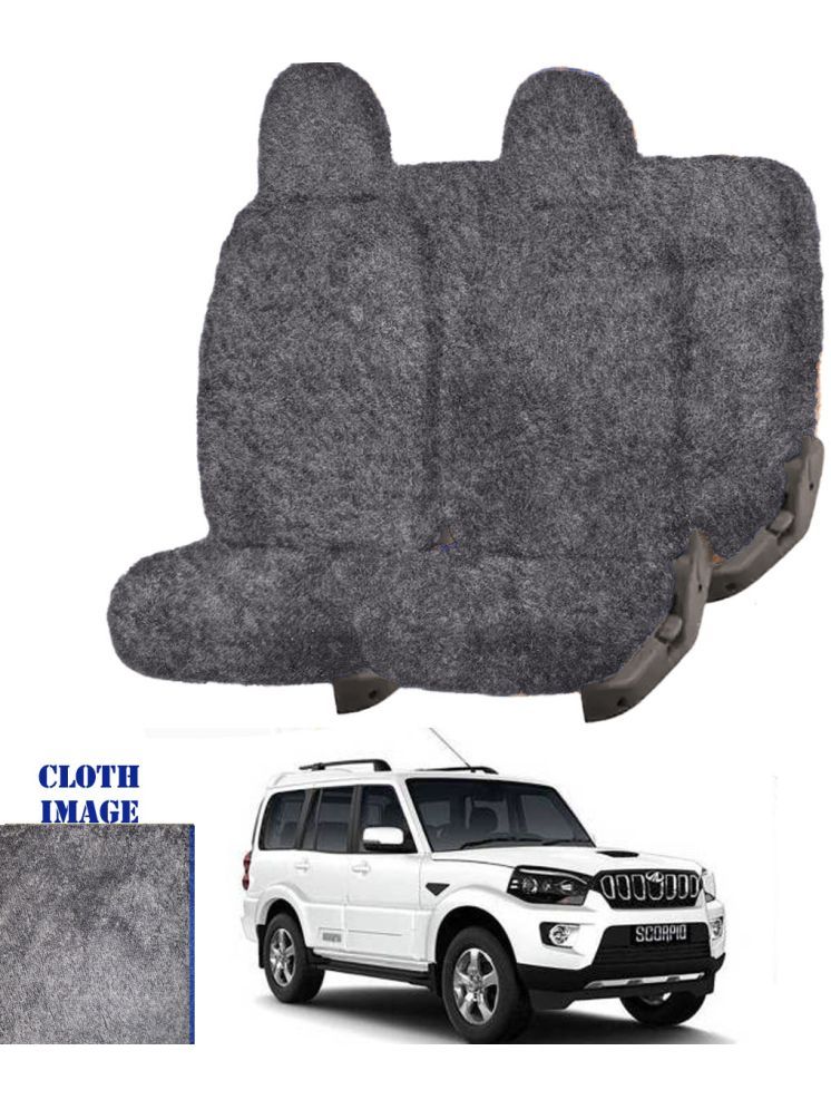     			Mahindra Scorpio Grey 7 Seater Car Seat Cover