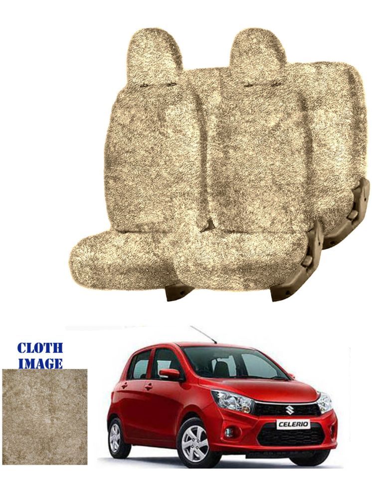     			Maruti Celerio Beige 5 Seater Car Seat Cover