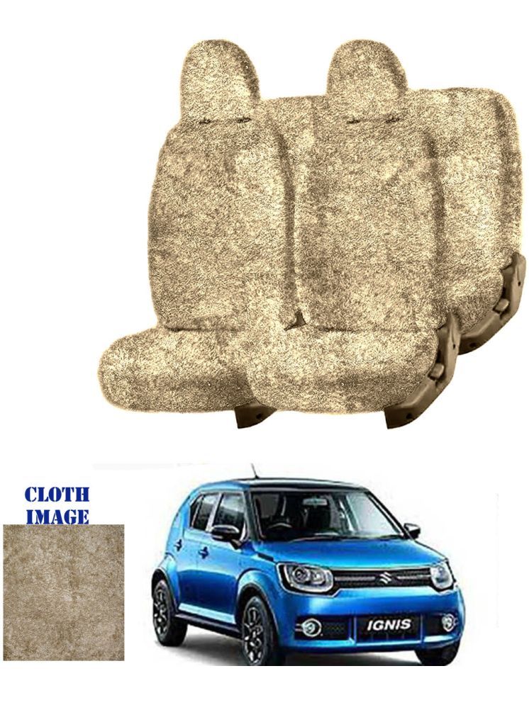     			Maruti Ignis Beige 5 Seater Car Seat Cover