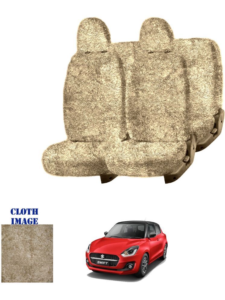     			Maruti New Swift Beige 5 Seater Car Seat Cover