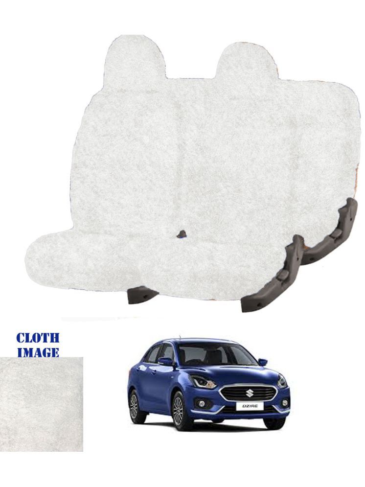     			Maruti Swift Dzire White 5 Seater Car Seat Cover