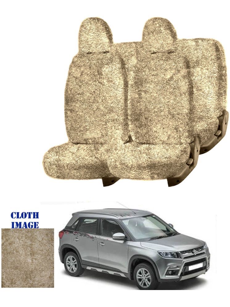     			Maruti Vitara Beige 5 Seater Car Seat Cover