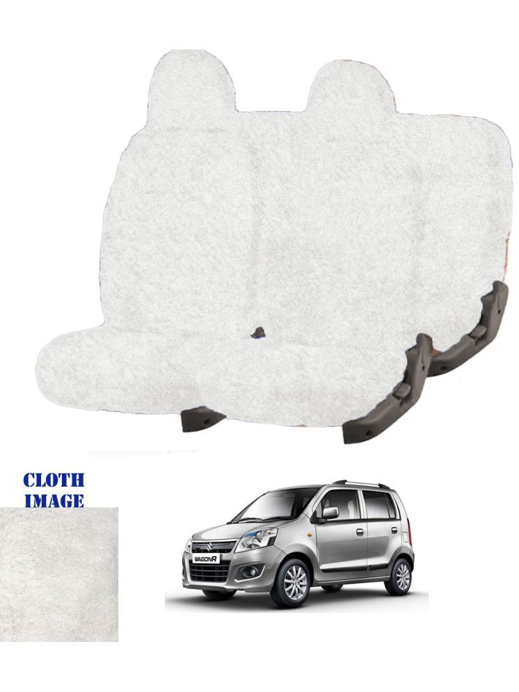     			Maruti Vitara Brezza White 5 Seater Car Seat Cover