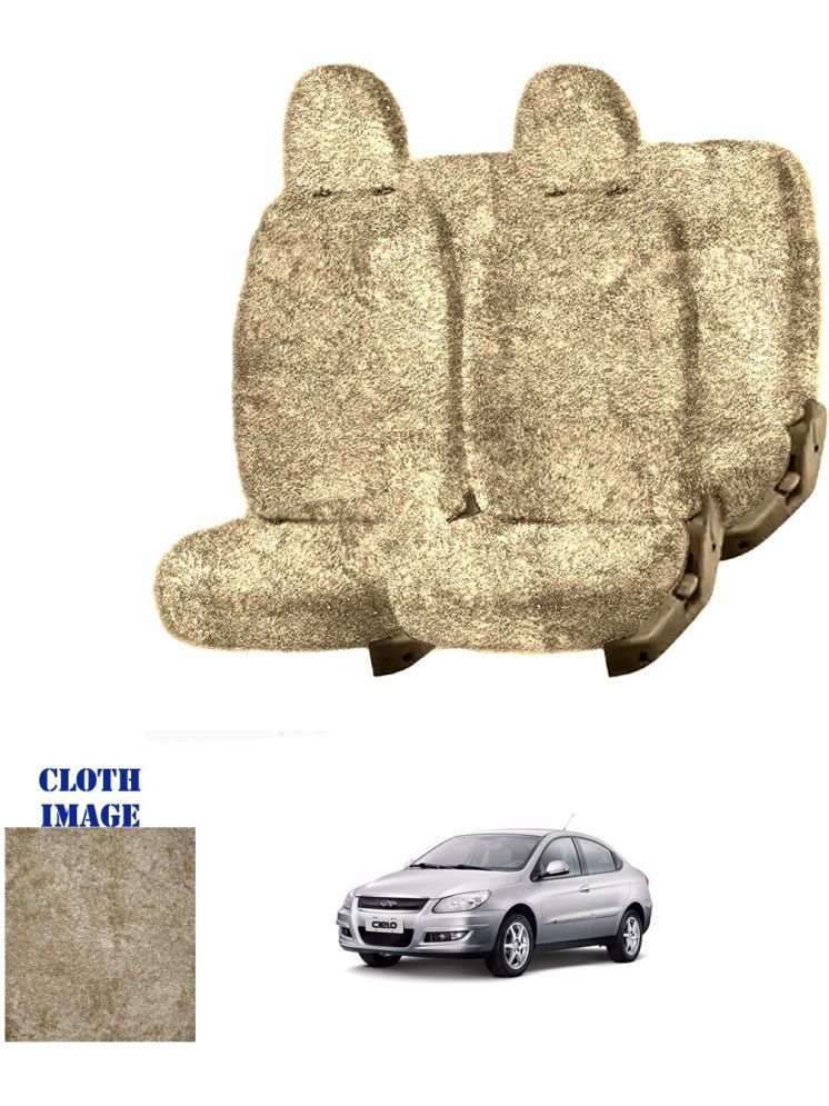     			NA Cielo Beige 5 Seater Car Seat Cover