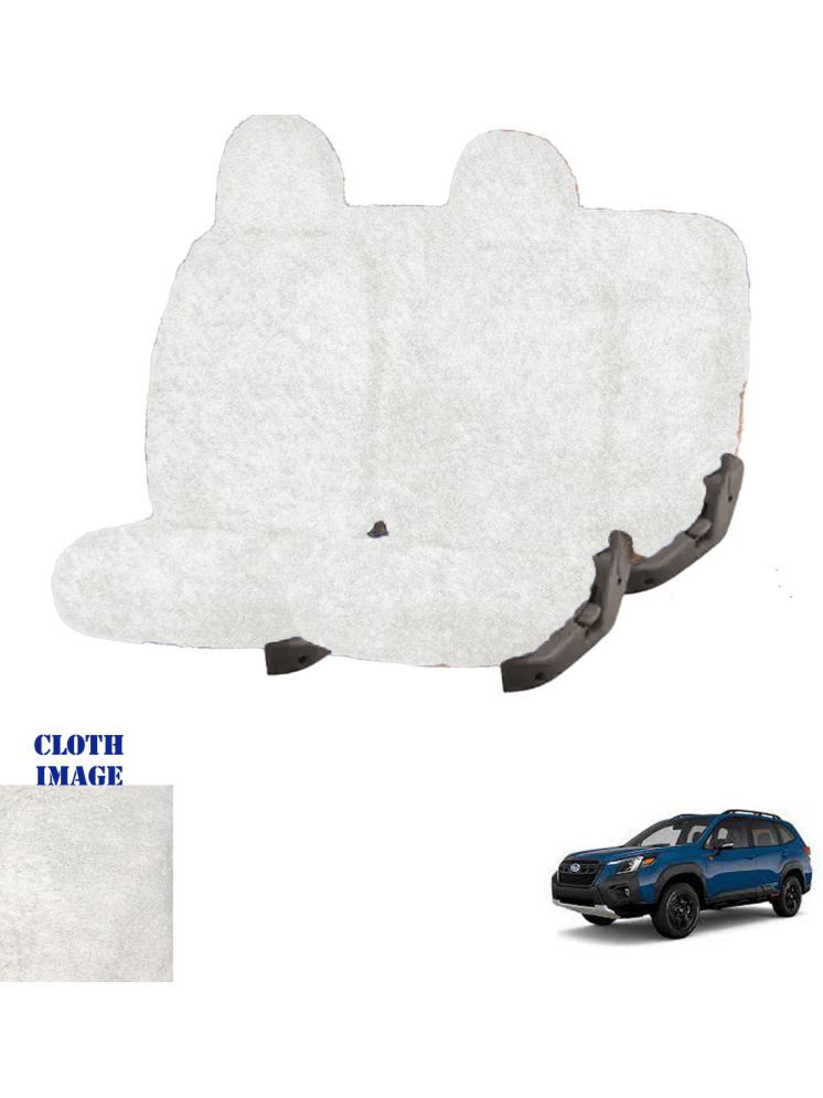     			NA Forester White 5 Seater Car Seat Cover