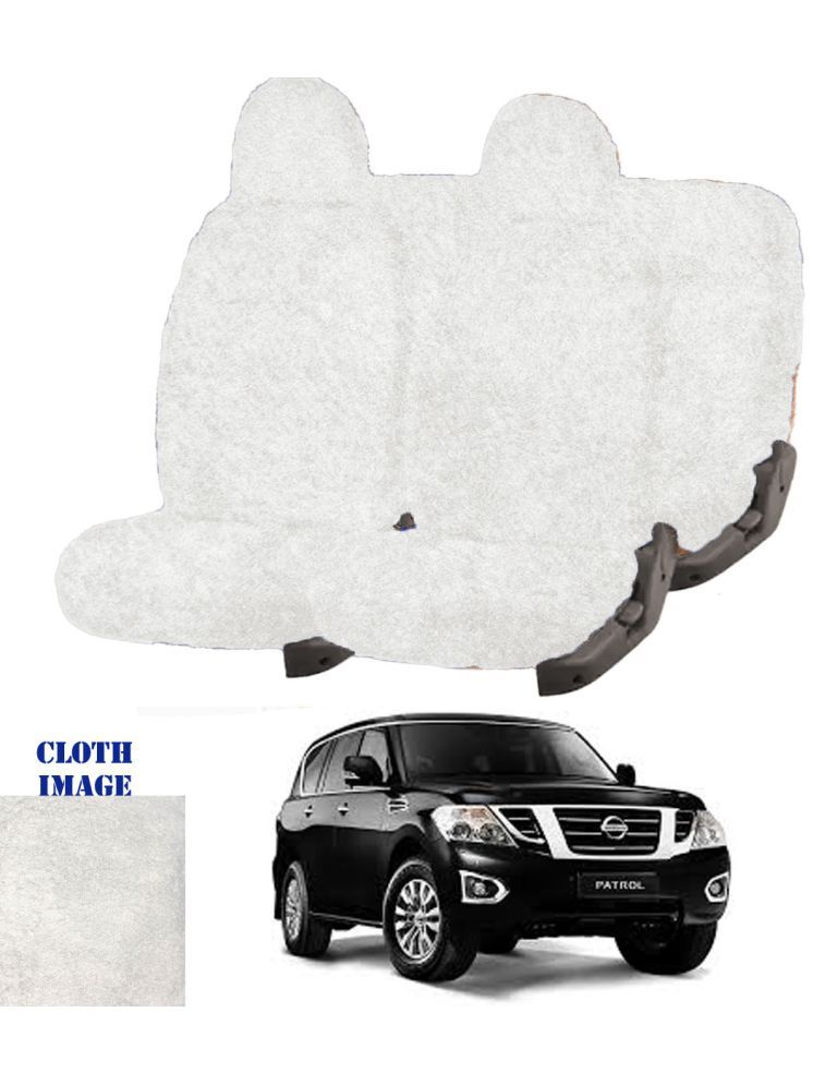     			Nissan Patrol White 5 Seater Car Seat Cover