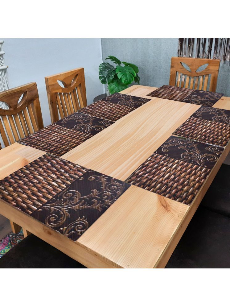     			Sanraksshan PVC Solid Rectangle Table Mats ( 40 cm x 30 cm ) Pack of 1 - Multi