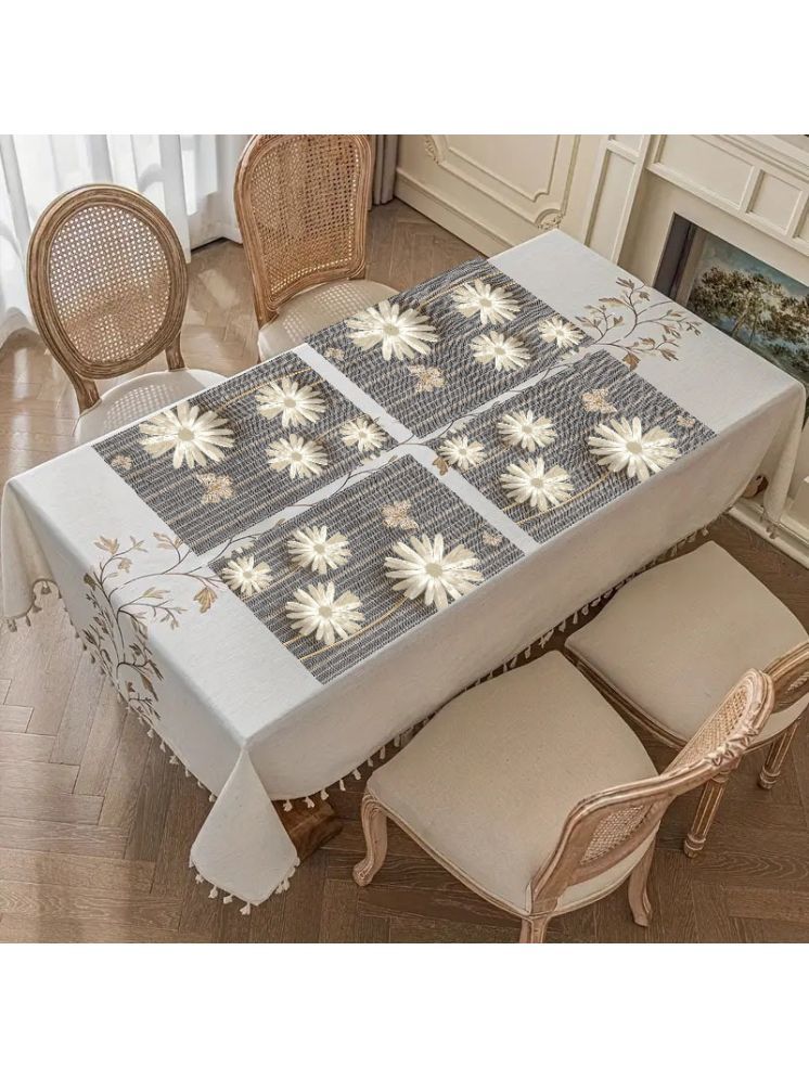     			Sanraksshan PVC Solid Rectangle Table Mats ( 40 cm x 30 cm ) Pack of 1 - Multi