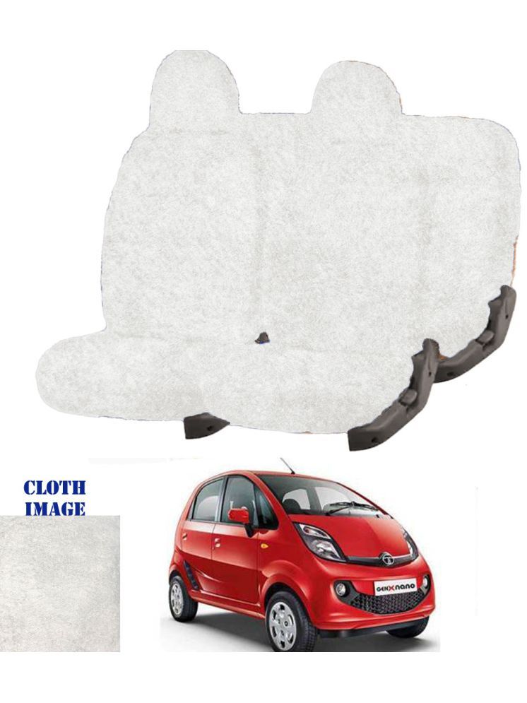     			Skoda Nano White 5 Seater Car Seat Cover