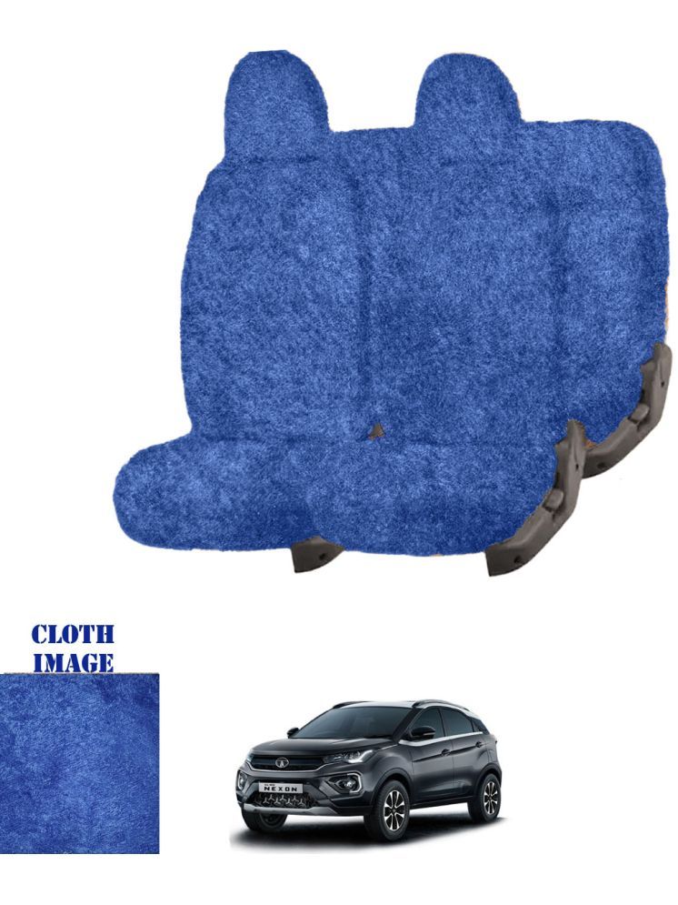     			Skoda Nexon Blue 5 Seater Car Seat Cover