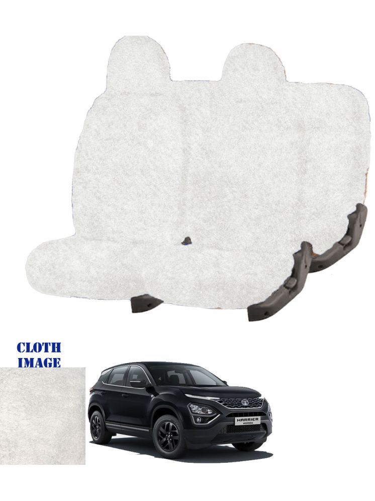     			Tata Harrier White 7 Seater Car Seat Cover