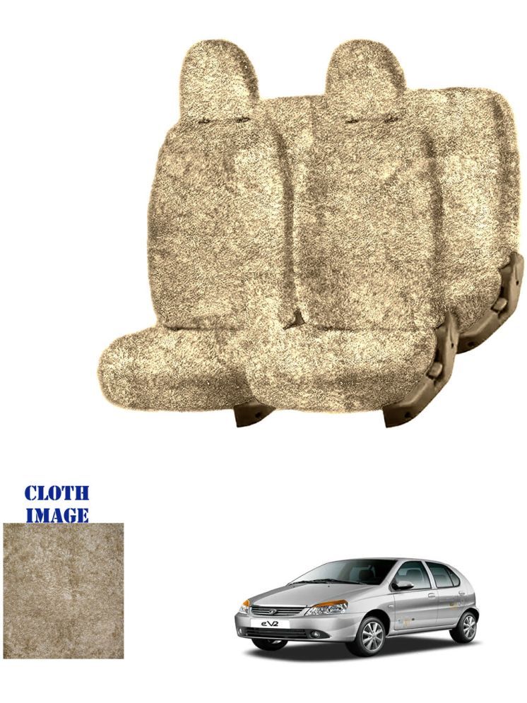     			Tata Indica eV2 Beige 5 Seater Car Seat Cover