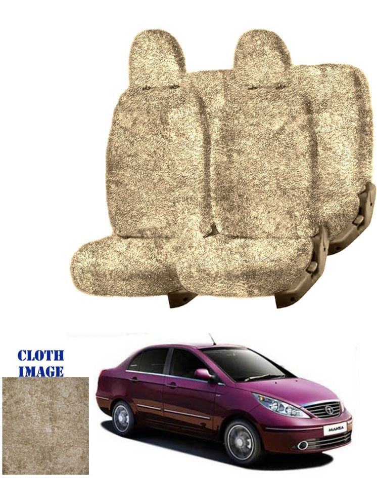     			Tata Manza Beige 5 Seater Car Seat Cover