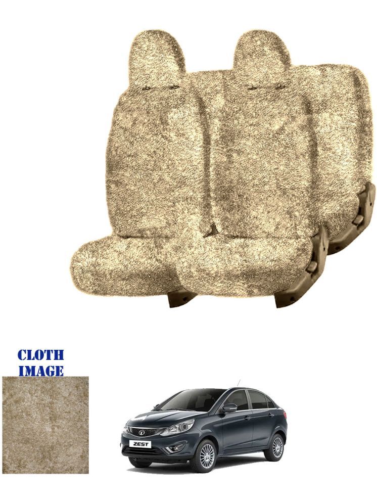     			Tata Zest Beige 5 Seater Car Seat Cover