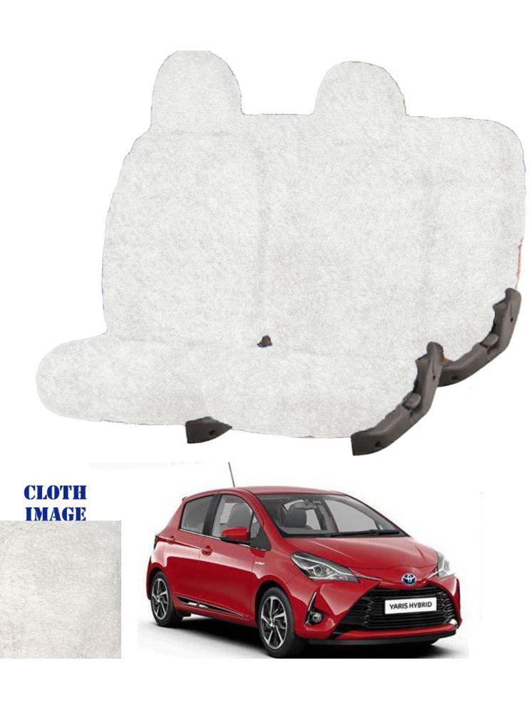     			Toyota Yaris White 5 Seater Car Seat Cover